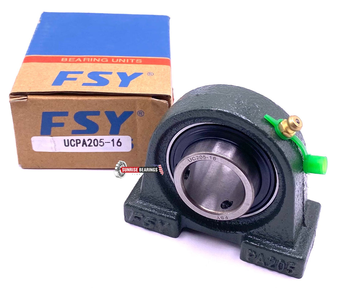 FSY UCPA205-16 A Housing and Bearing UC205-16 + PA205 TB-16 TB-SC-100 1” Bore