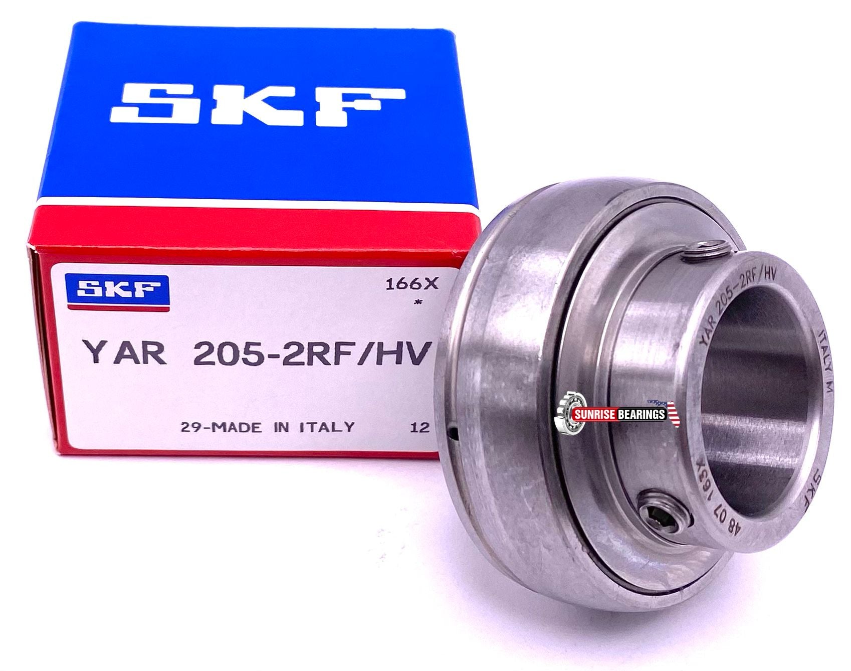 SKF YAR205 2RF HV Radial Insert Ball Bearing 25x52x34.10 mm