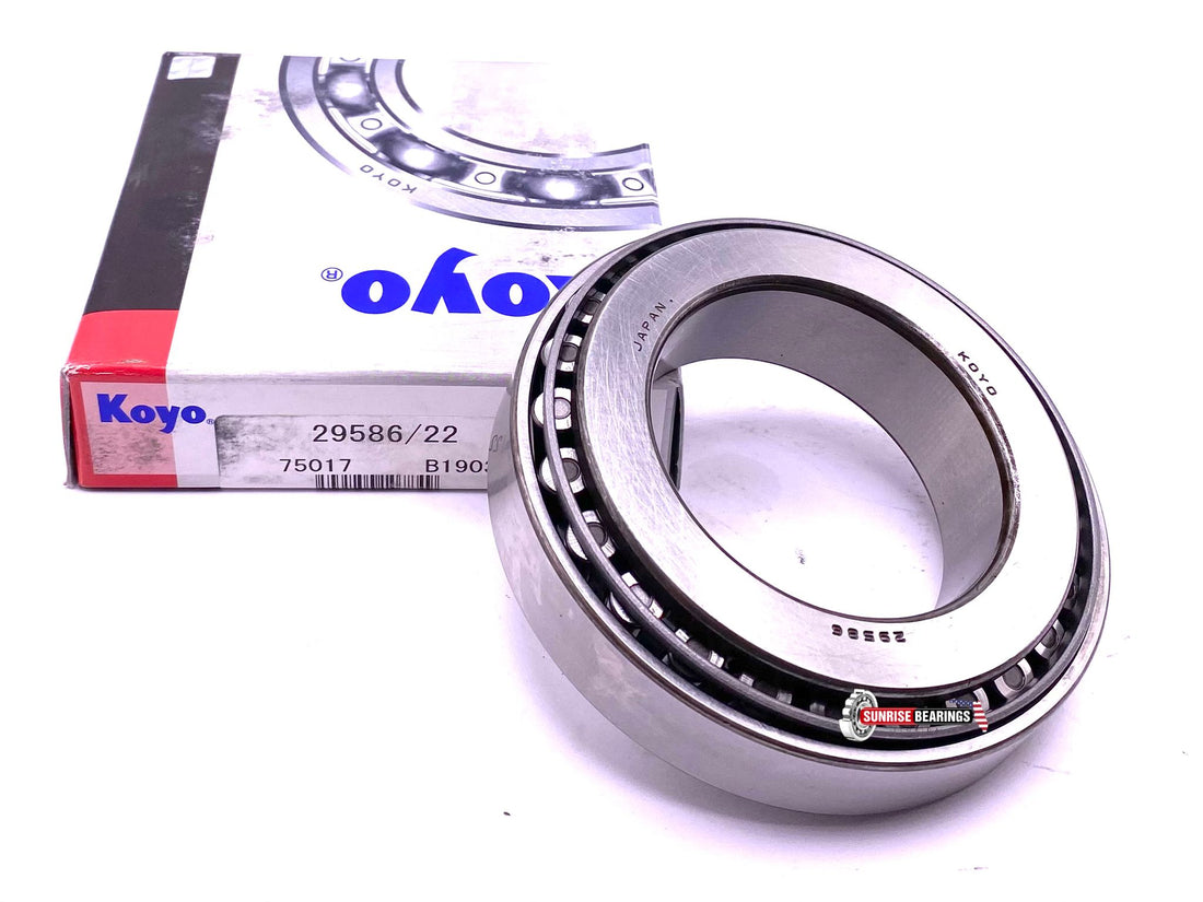 KOYO 29586 / 29522 Tapered Roller Bearing Cone and Race 63.50x107.95x25.40 mm