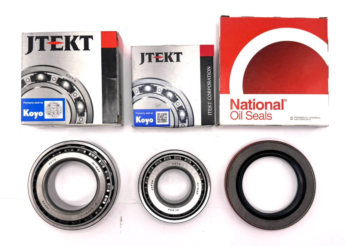 KOYO 25580 25520 14125A 14276 Bearing Replacement Set for 7000-lb Trailer Axle
