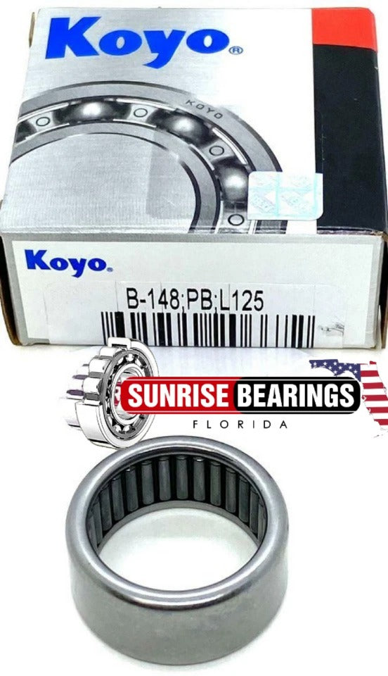KOYO USA B148 Drawn Cup Needle Roller Bearing Made in Japan 22.225x28.575x12.7 mm