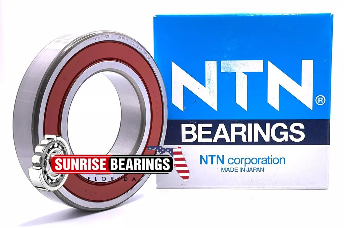 NTN 6211 LLU C4/2A BALL BEARING, RUBBER SEALED 6211 2RS C4 6211 DDU 55x100x21 mm