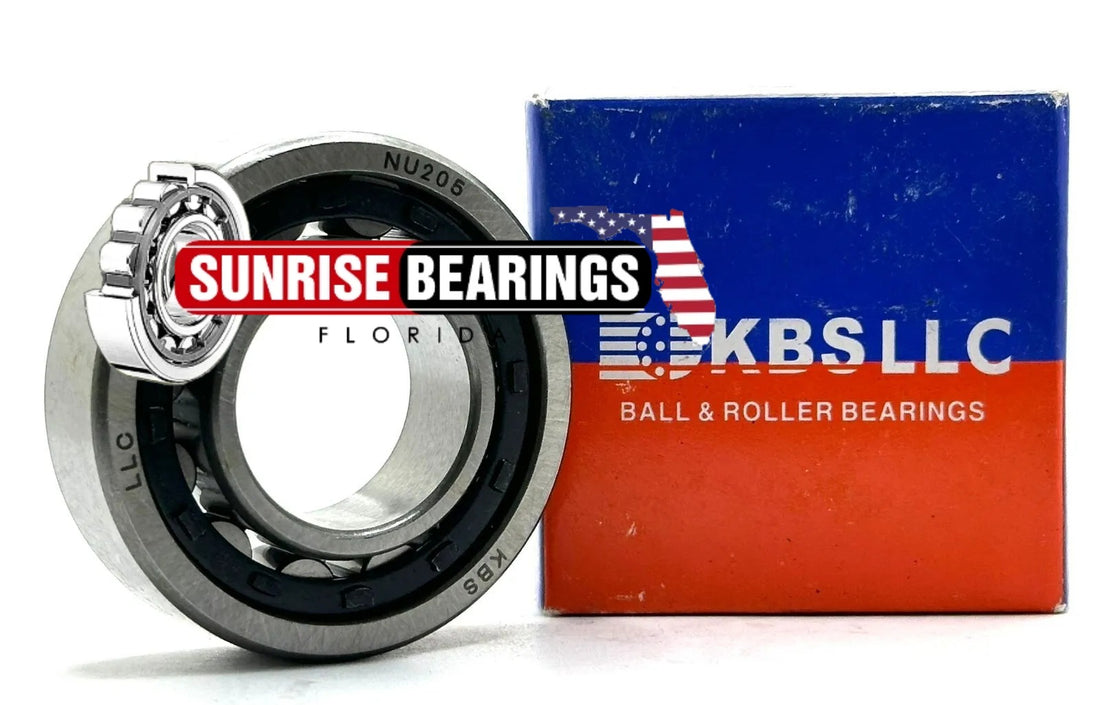 KBS NU205 CYLINDRICAL ROLLER BEARING 25x52x15 mm