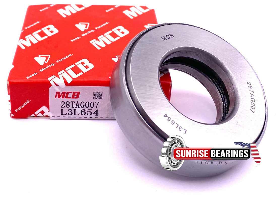 MCB 28TAG007 THRUST BEARING for CATERPILLAR A0000-14746 28x56x16 mm