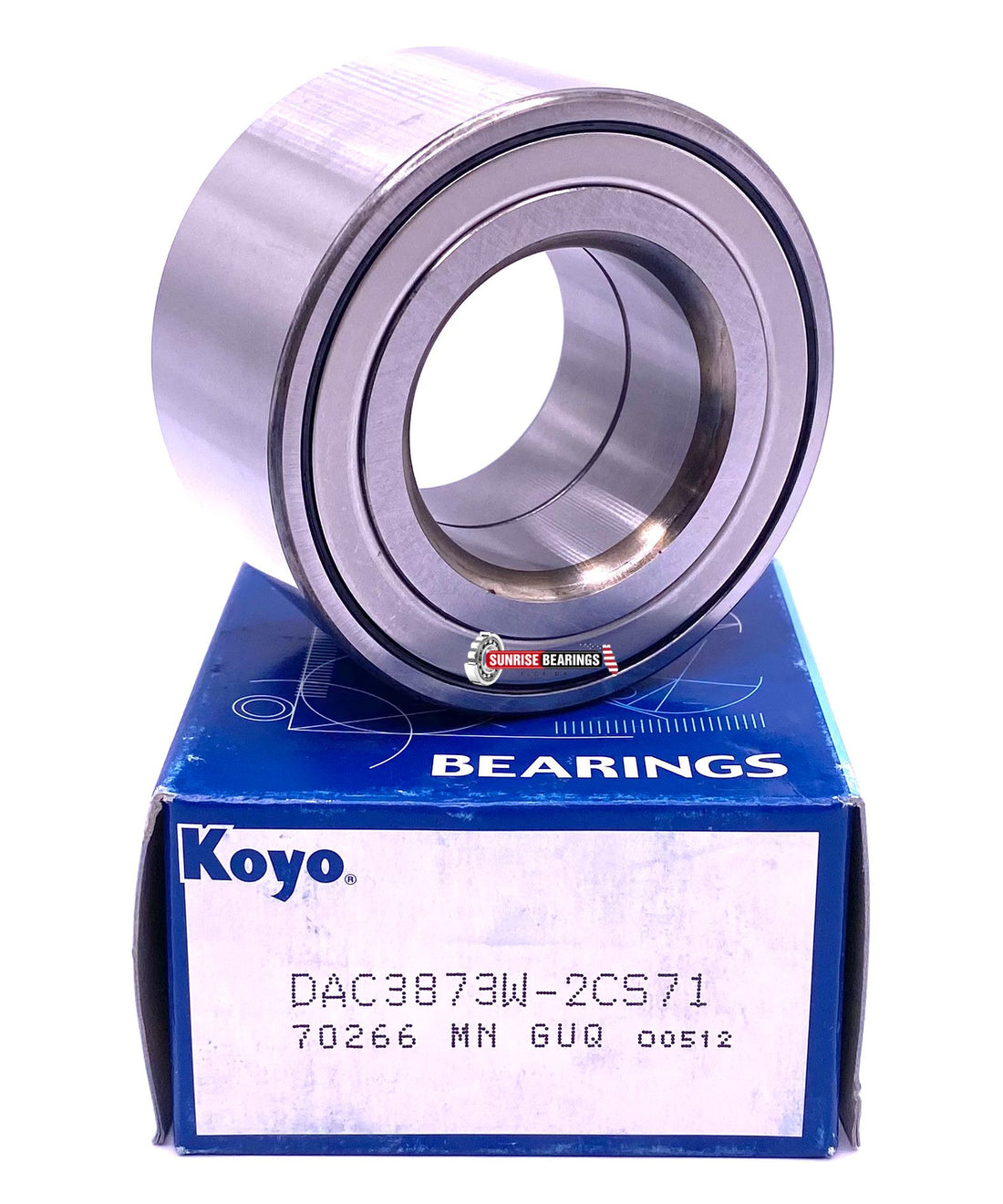 KOYO DAC3873W 2CS71 Front Wheel Bearing for Honda AU0811-6 38x73x40 mm