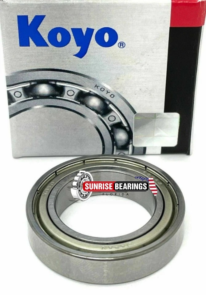 KOYO 6804 ZZ Deep Groove Ball Bearing, Metal Shielded 61804ZZ  20x32x7 mm