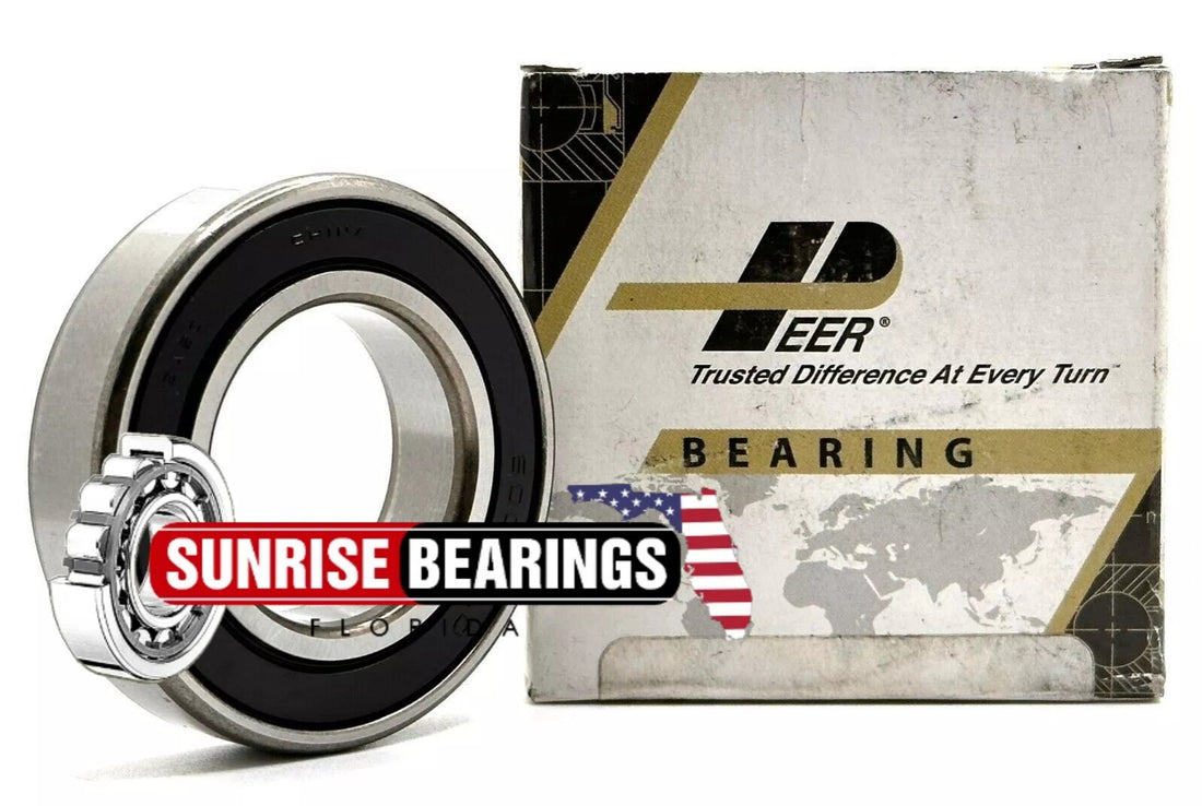 PEER 6205 2RLD V3 BALL BEARING, RUBBER SEALED 25x52x15 mm 6205-2RS PEER