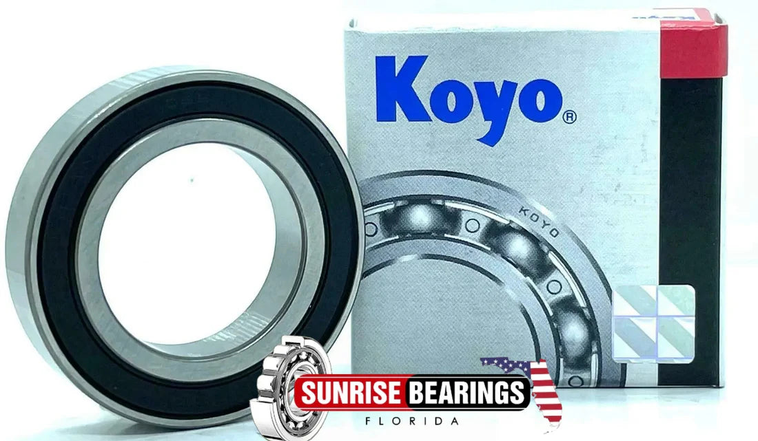 KOYO Japan 6905 2RS Deep Groove Ball Bearing, Rubber Sealed  25x42x9 mm
