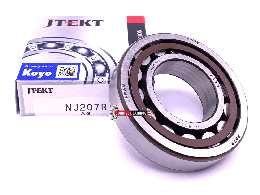 JTEKT-KOYO Japan NJ207 R Cylindrical Roller Bearing 35x72x17 mm