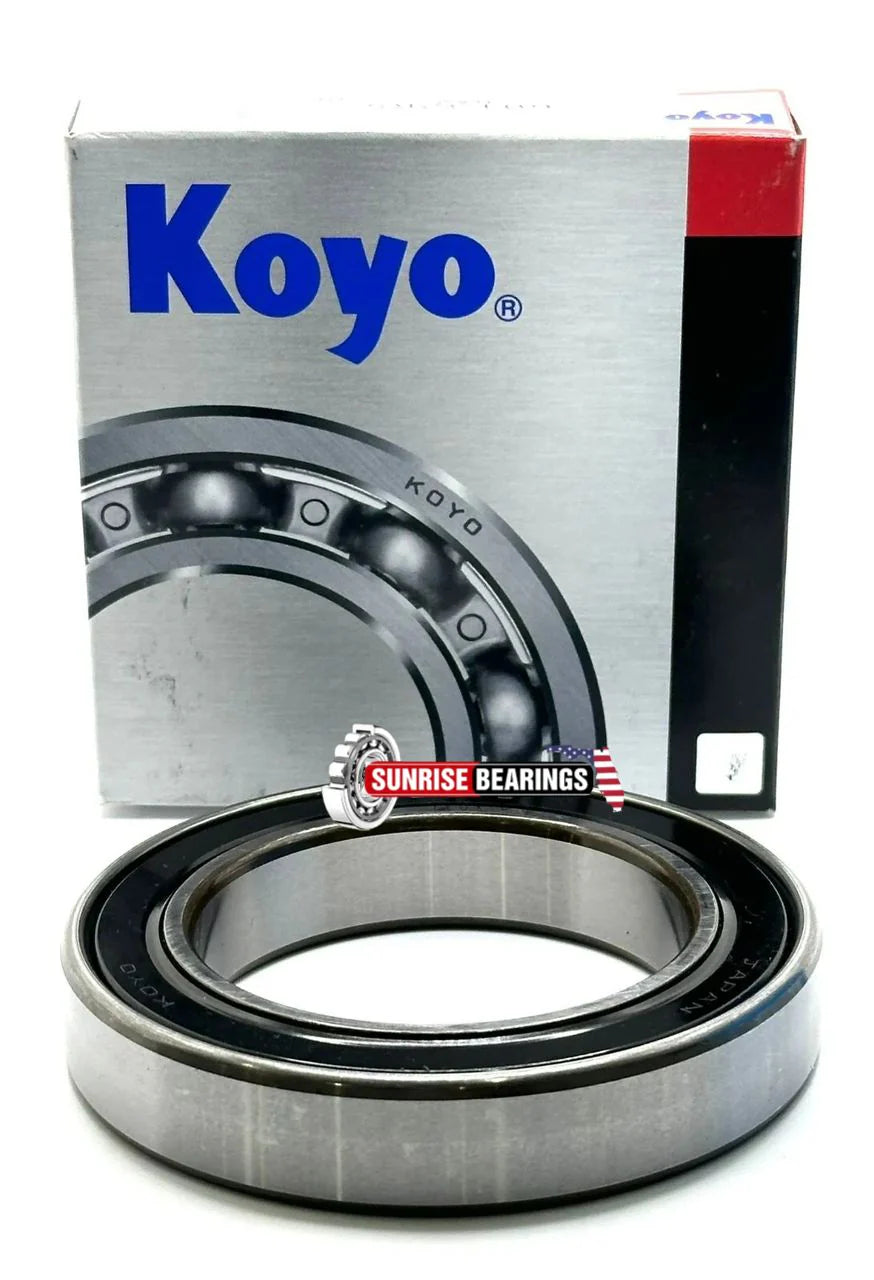 KOYO Japan 6013 2RS C3 Deep Groove Ball Bearing, Rubber Sealed 65x100x18 mm