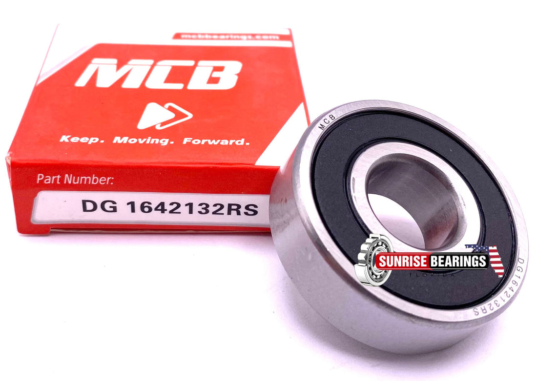 MCB DG164213 2RS Non-standard Ball Bearings, Rubber Sealed 6302-16 16x42x13 mm