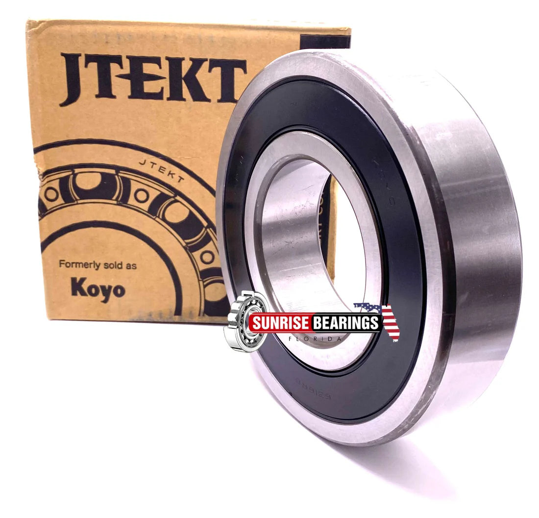 KOYO Japan 6317 2RS C3 Deep Groove Ball Bearing, Rubber Sealed 85x180x41 mm