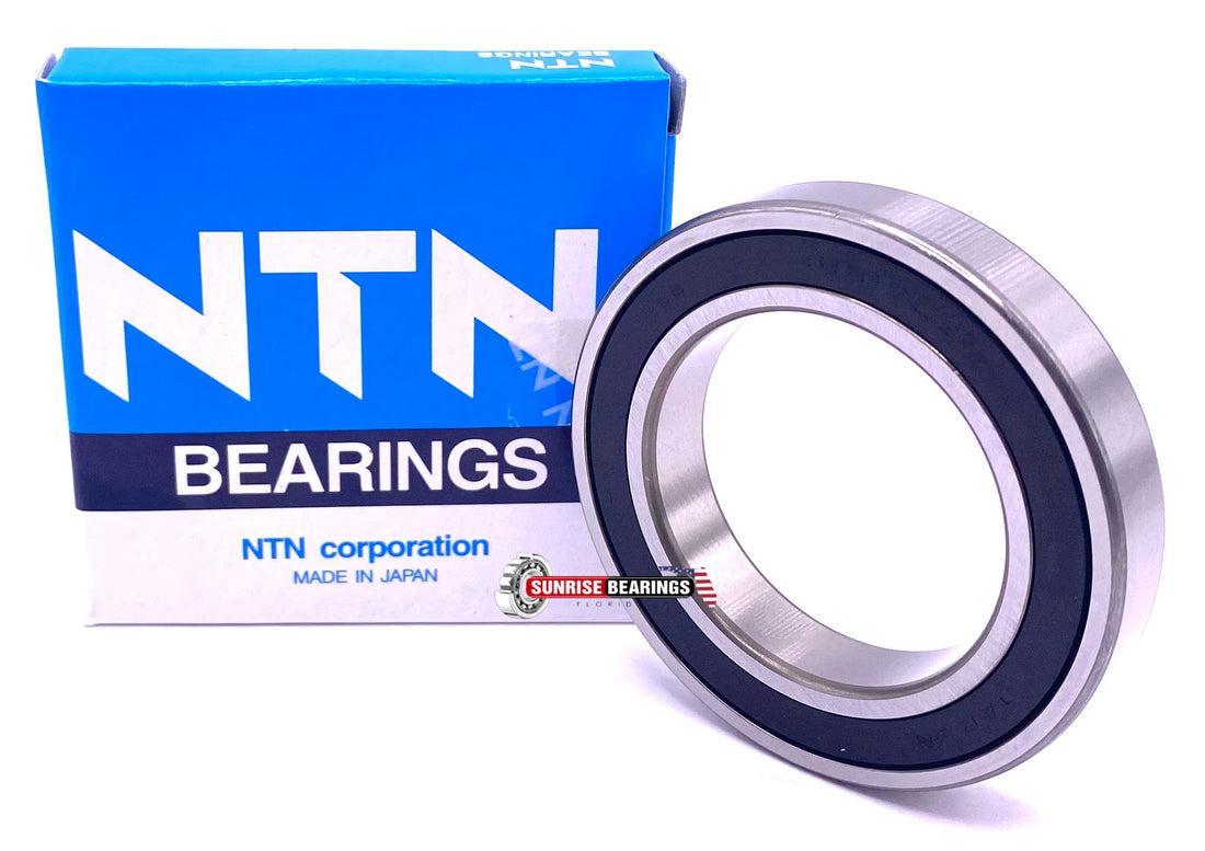 NTN JAPAN 6907 LLB Deep Groove Ball Bearing, Rubber Sealed 61907 35x55x10 mm