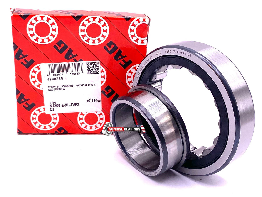 FAG  NJ209 E XL TVP2 C3 Cylindrical roller bearing 45x85x19 mm
