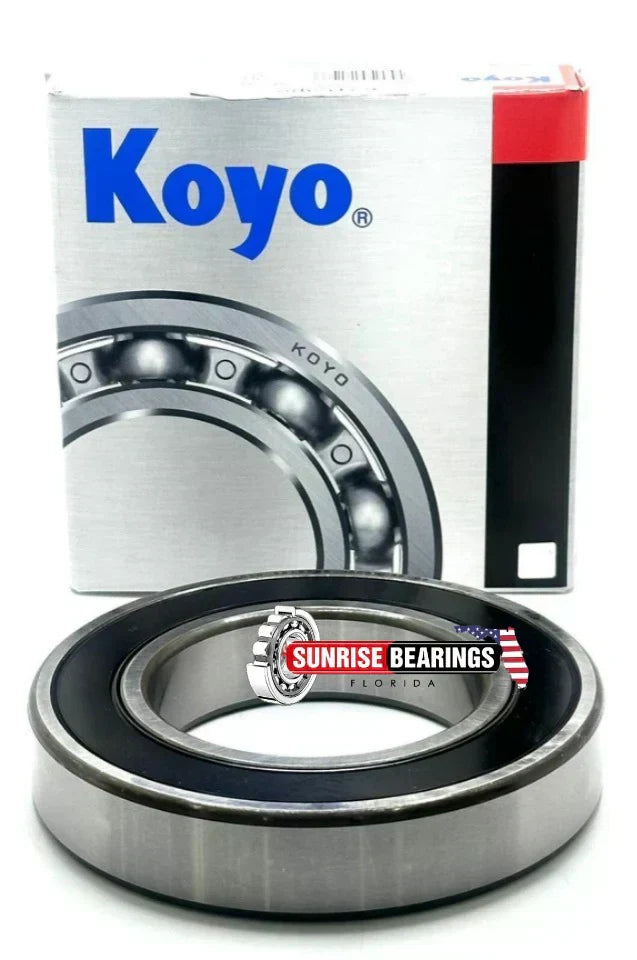 KOYO Japan 6220 2RS C3 Deep Groove Ball Bearing, Rubber Sealed 100x180x34 mm
