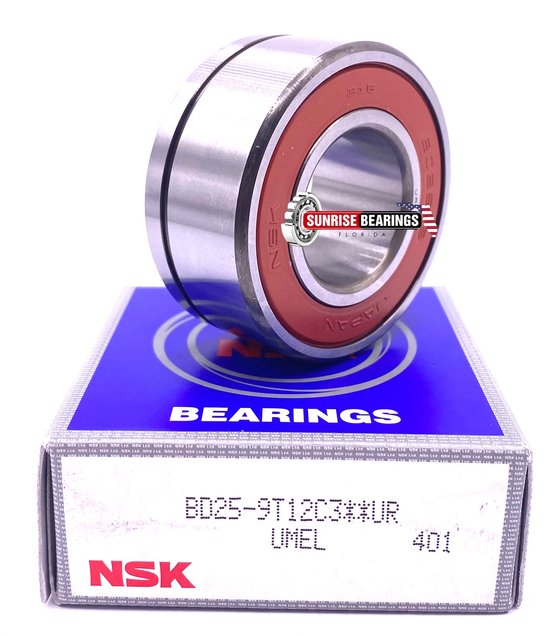 NSK Japan BD25-9 T12 C3 Transmission Bearing 83A460 25x52x23.6 mm