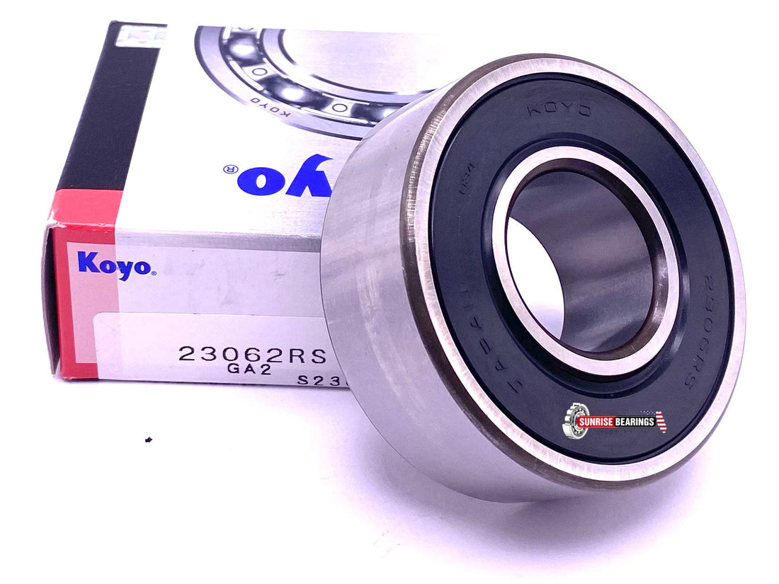 KOYO Japan 2306 2RS Self-Aligning Ball Bearing Contact Seals On Both Sides 30x72x27 mm