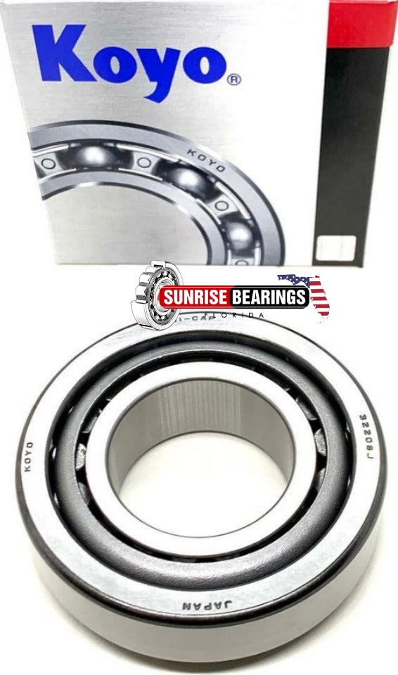 KOYO Japan 30208 JR Tapered Roller Bearing Cup and Cone 40x80x24.25 mm