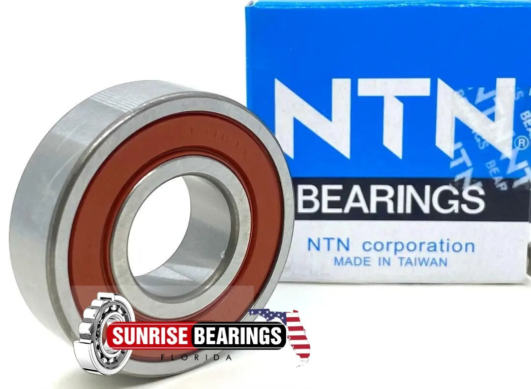 NTN 6203 LLU C3 DEEP GROOVE BALL BEARING, RUBBER SEALED 6203 2RS 17x40x12 mm