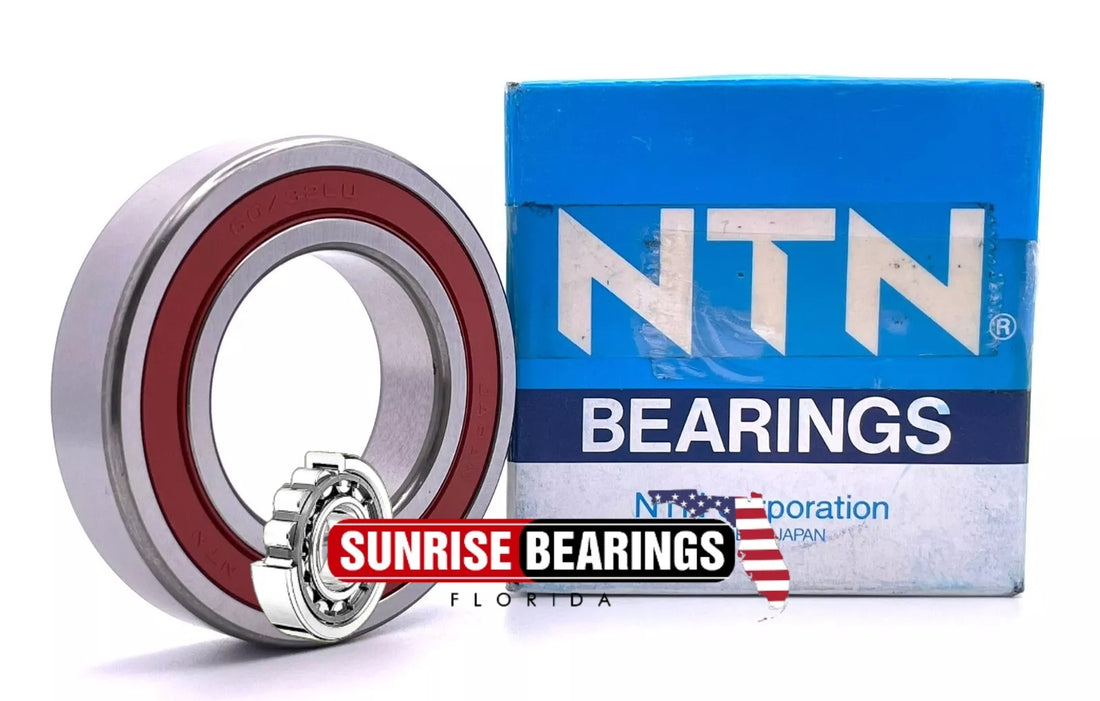NTN JAPAN 60/32 LLU BALL BEARING RUBBER SEALED 60/32 LLU/2RS 32x58x13 mm