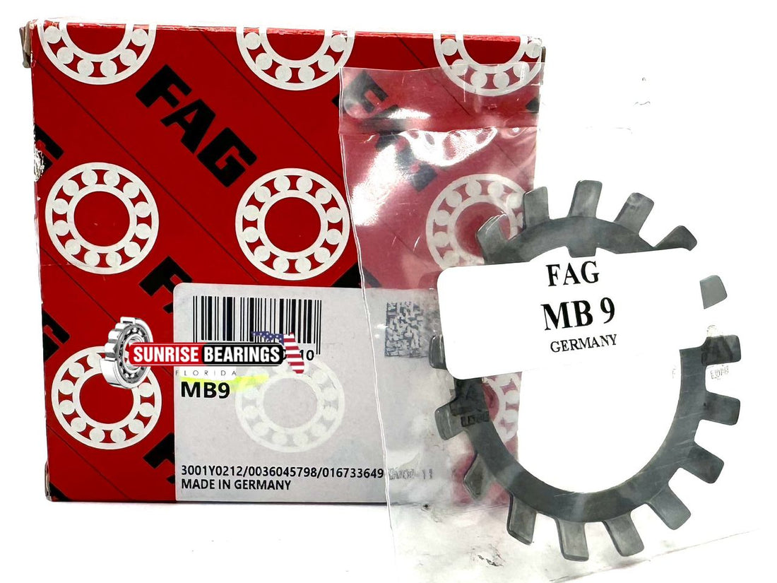 FAG - Lock washers MB9