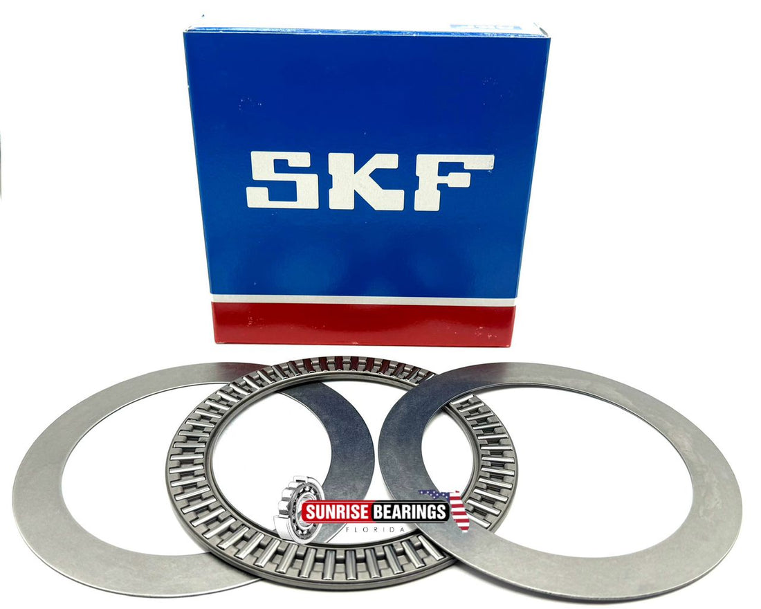 SKF AXK100135 AXIAL NEEDLE ROLLER BEARING + TWO WASHER AS100135 100x135x6 mm