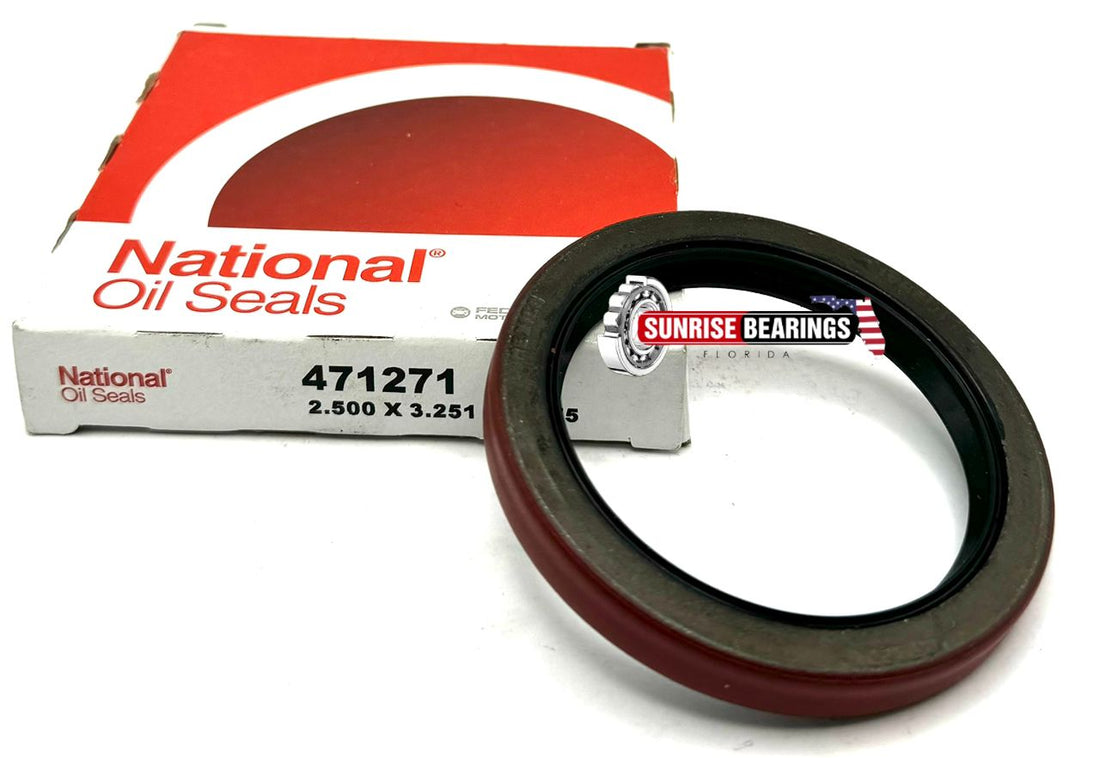 NATIONAL 471271 Manual Transmission Output Shaft Seal 2.500"x3.251"x0.375"