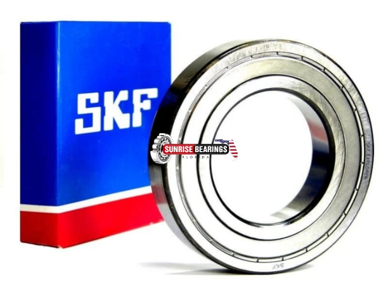 SKF  6206 ZZ Deep Groove Ball Bearing, Metal Shielded  30x62x16 mm