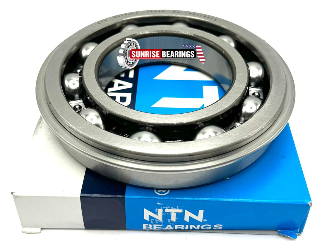 NTN 6214 NR C3 DEEP GROOVE BALL BEARING, OPEN TYPE + SNAP RING 70x125x24 mm