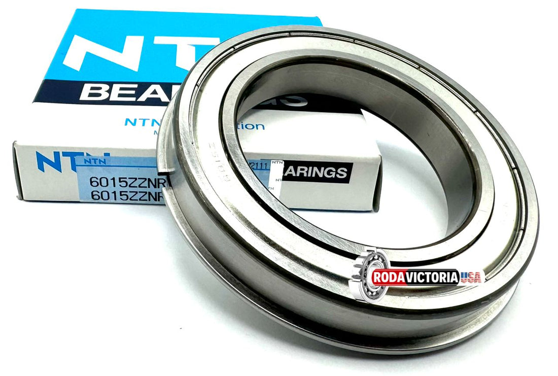 NTN 6015 ZZ NR DEEP GROOVE BALL BEARING, METAL SHIELDED + SNAP RING 75x115x20 mm