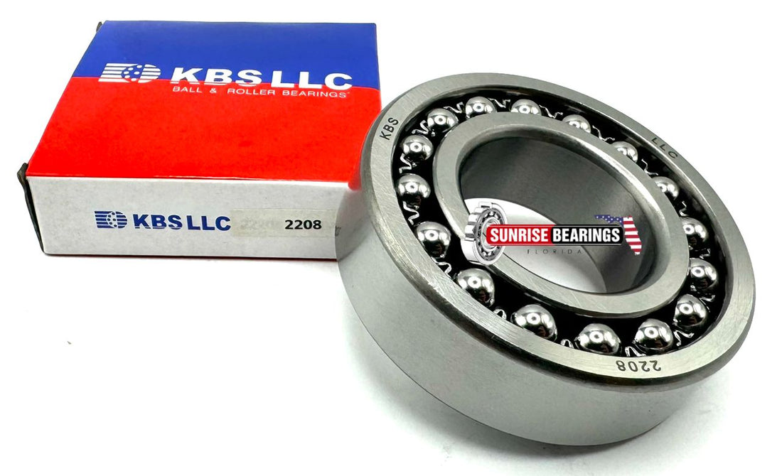 KBS 2208 SELF-ALIGNING BALL BEARING 40x80x23 mm