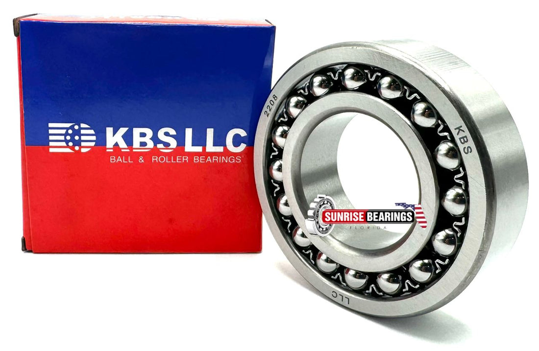 KBS 2208 SELF-ALIGNING BALL BEARING 40x80x23 mm