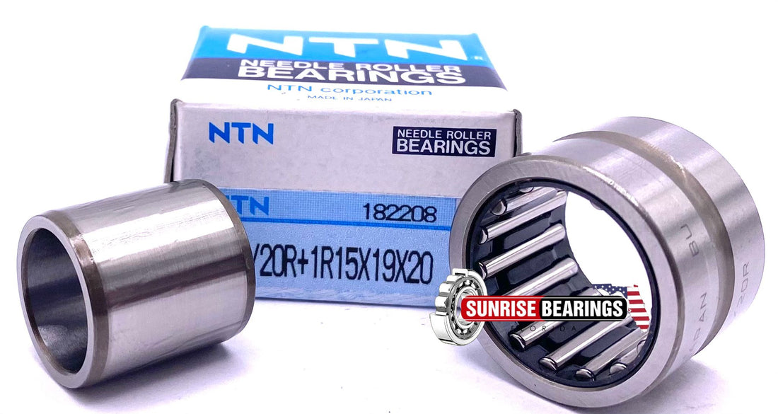 NTN NK19/20 R + 1R15X19X20 NEEDLE ROLLER BEARING + INNER RING 15x27x20 mm