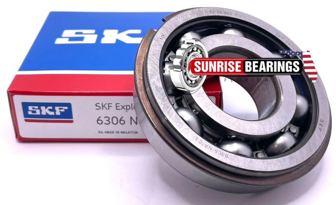 SKF - Deep groove ball bearings 6306  NR