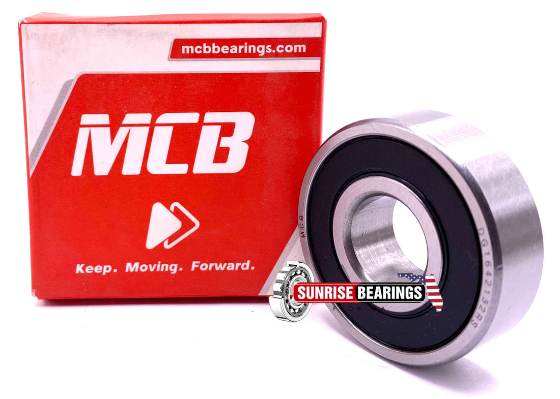 MCB DG164213 2RS Non-standard Ball Bearings, Rubber Sealed 6302-16 16x42x13 mm