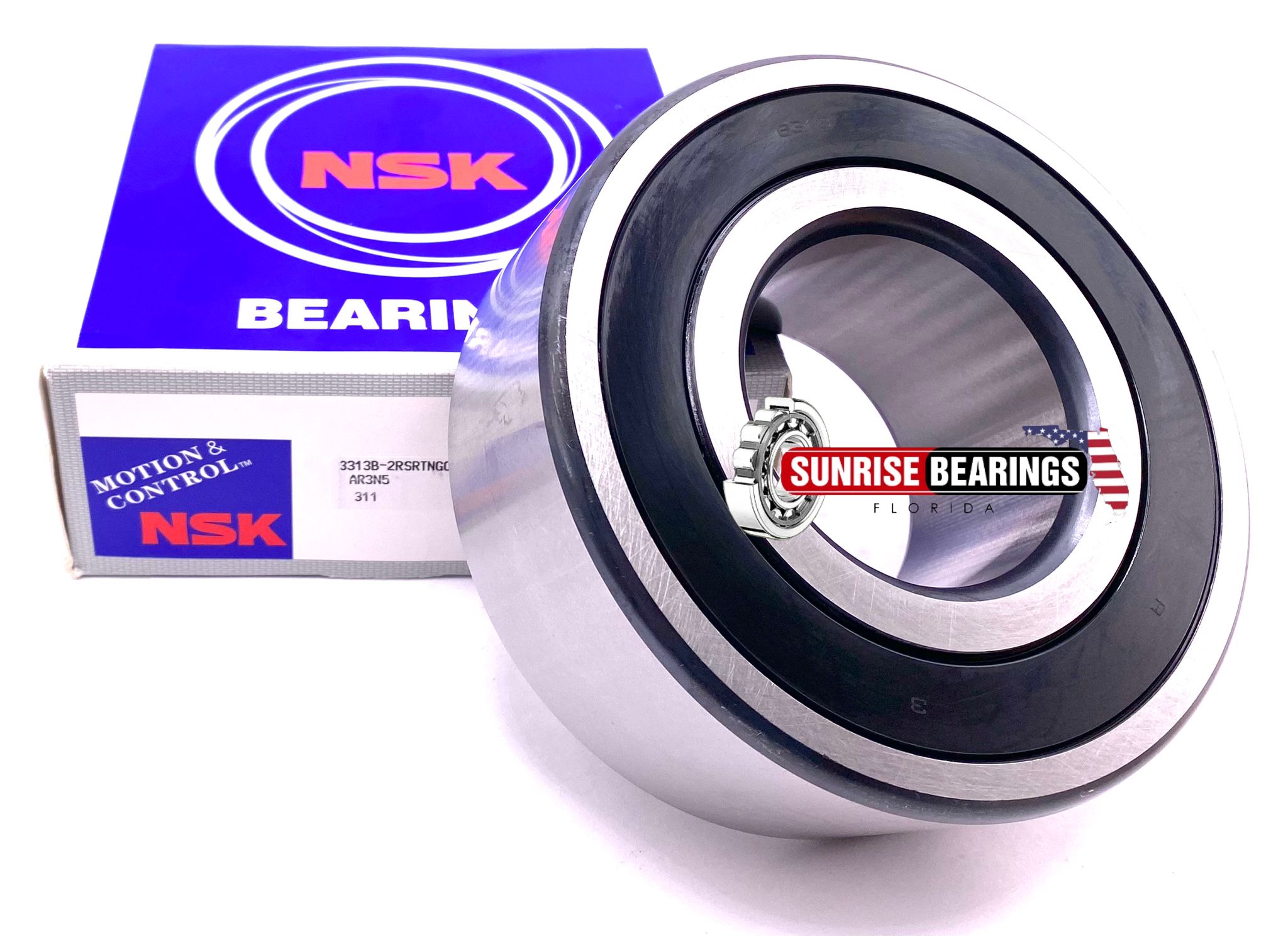 NSK R1660 ZZ Deep Groove Ball Bearing - 6x16x5 Mm, Metal Shielded