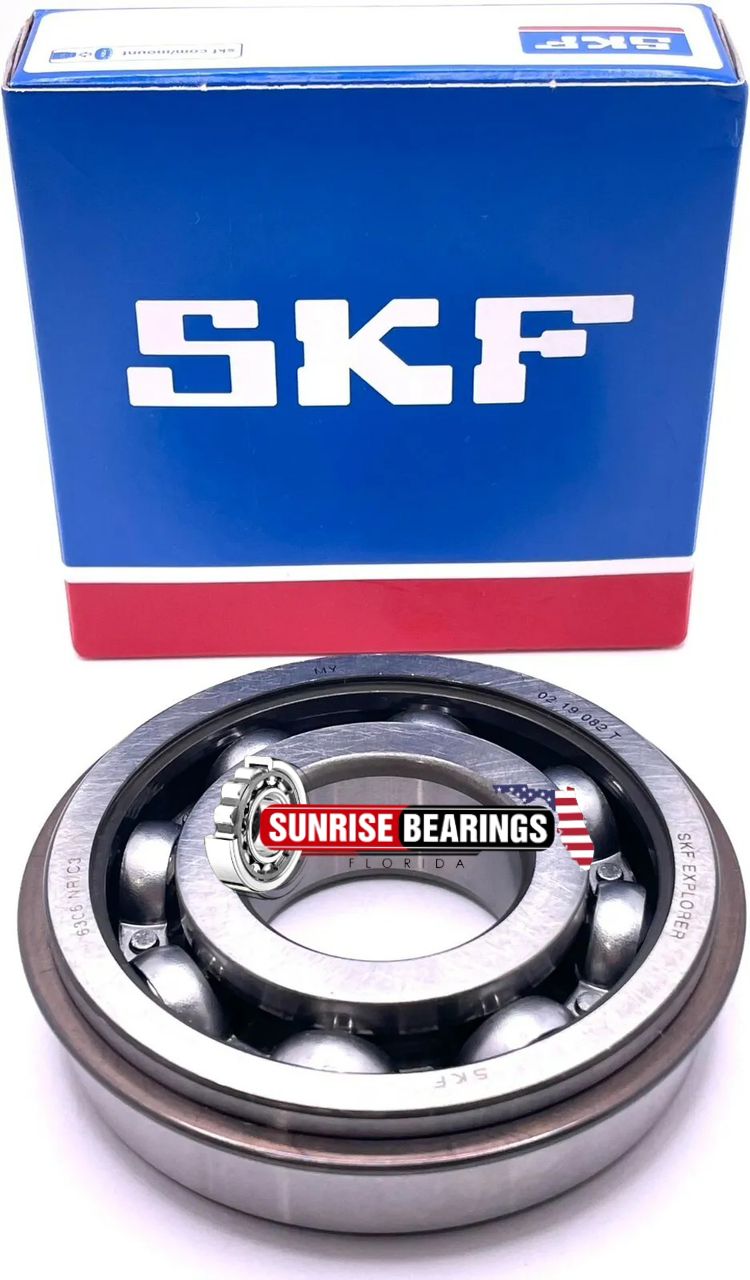 SKF - Deep groove ball bearings 6306  NR