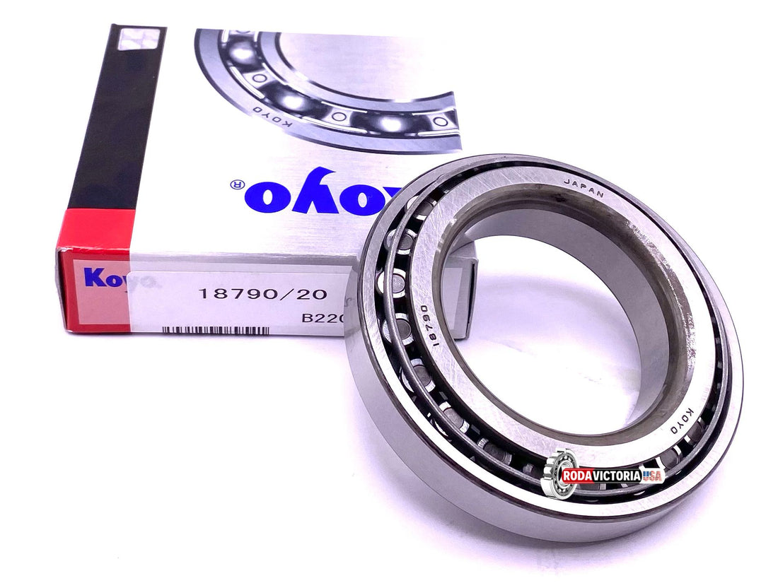 KOYO Japan 18790/20 Taper Roller Bearing Cup and Cone 50.8x85.01x71.463 mm