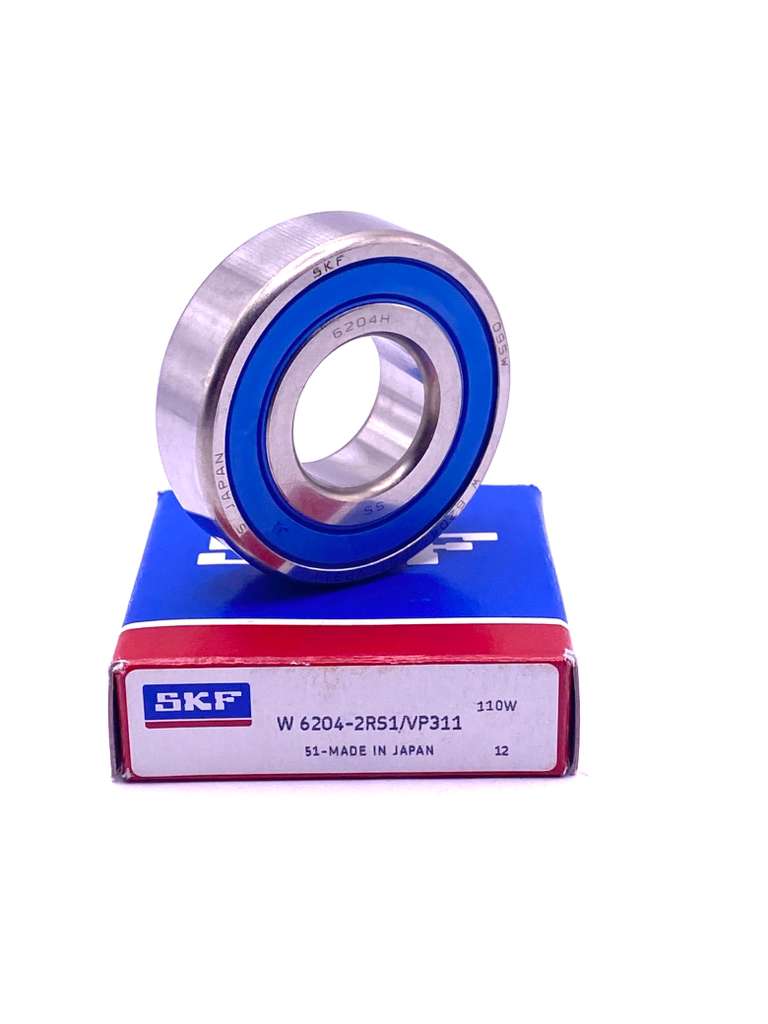 SKF W6204 2RS1/VP311 Food Line Stainless Steel Bearing 20x47x14 mm