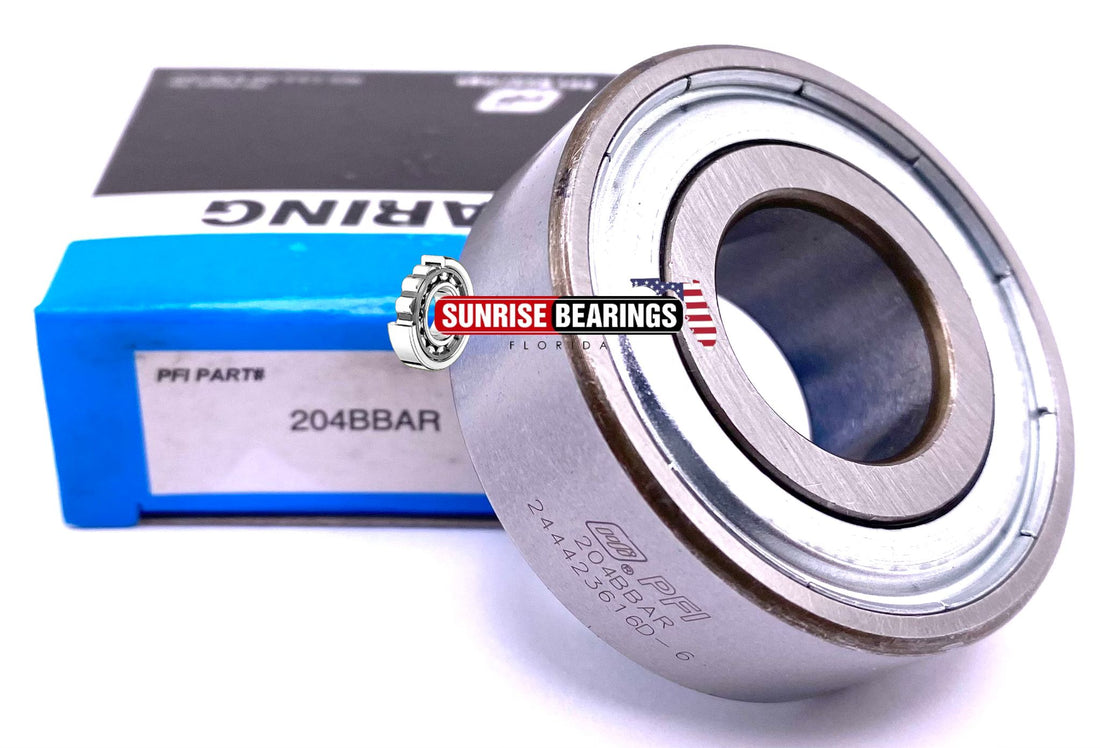 PFI 204 BB AR Z9504 B Ball Bearing, Metal Shielded DG1945 19.05x45.22x15.49 mm