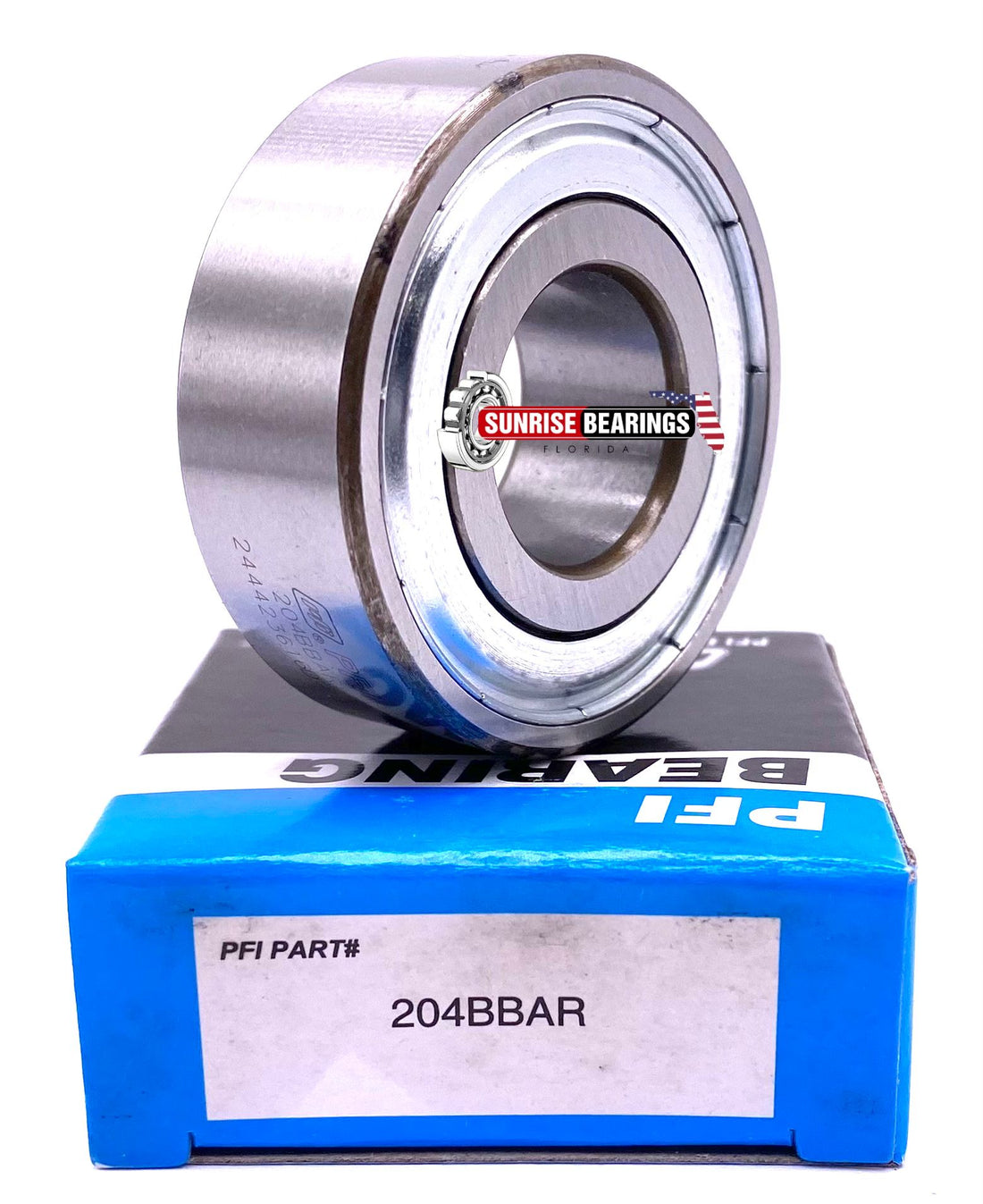 PFI 204 BB AR Z9504 B Ball Bearing, Metal Shielded DG1945 19.05x45.22x15.49 mm