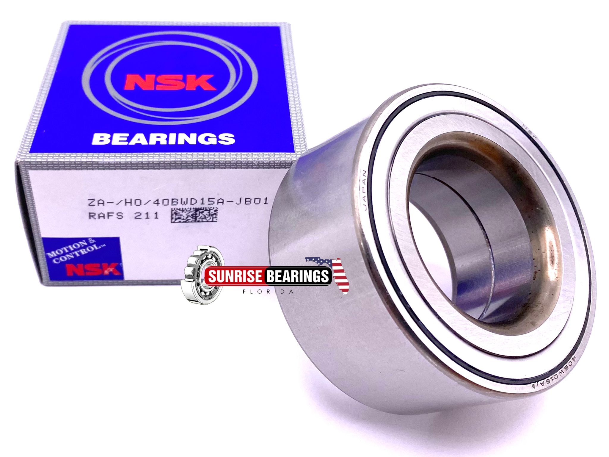 NSK JAPAN 40BWD15 WHEEL BEARING for NISSAN 40210-4Z000 40x74x36 mm