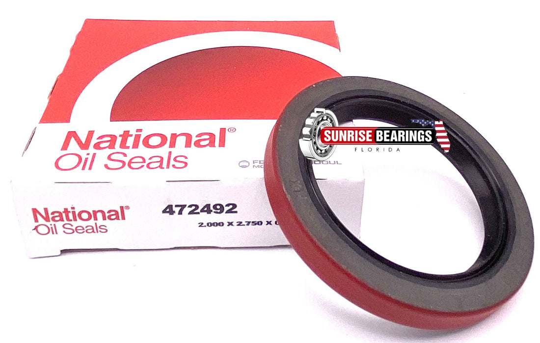 NATIONAL 472492 Engine Crankshaft Seal-RWD 957E4233A