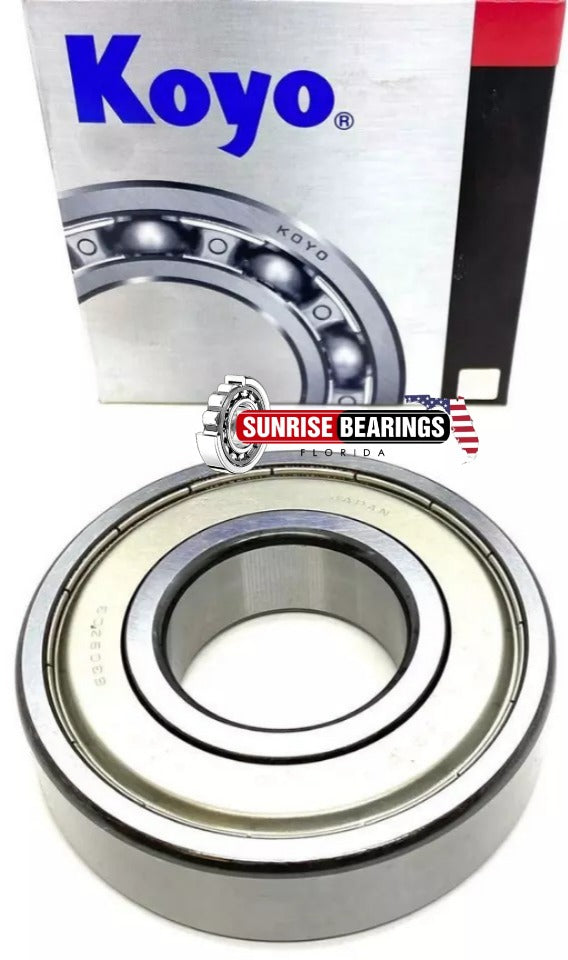 KOYO Japan6309 ZZ C3 Deep Groove Ball Bearing, Metal Shielded 45x100x25 mm