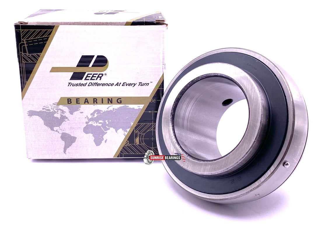 PEER UC212-36 A Insert Ball Bearing for Housings YAR212-204 2F 2 1/4" Bore