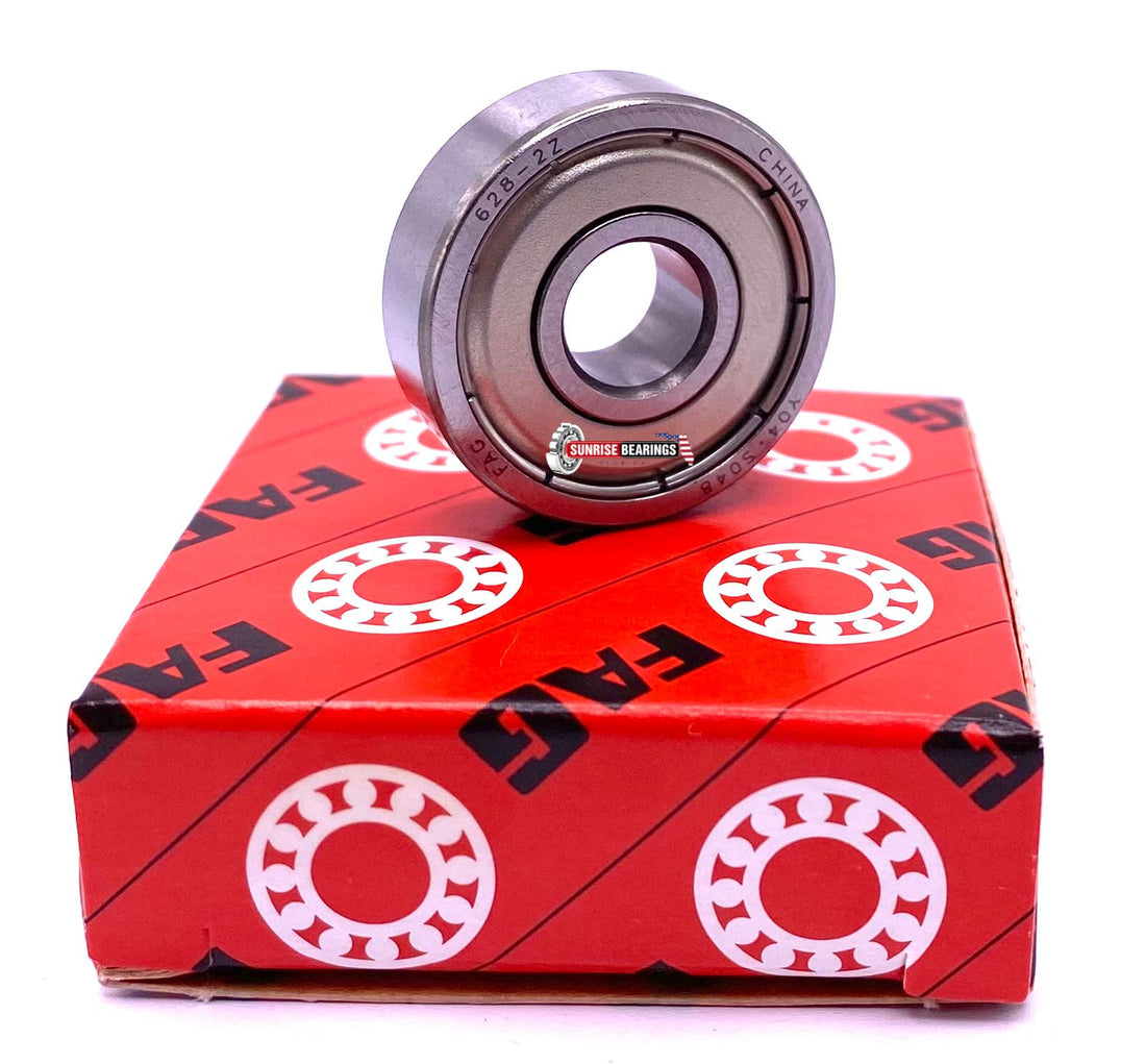 FAG 628 ZZ Deep Groove Ball bearing, Metal Shielded Both Sides 8x24x8 mm