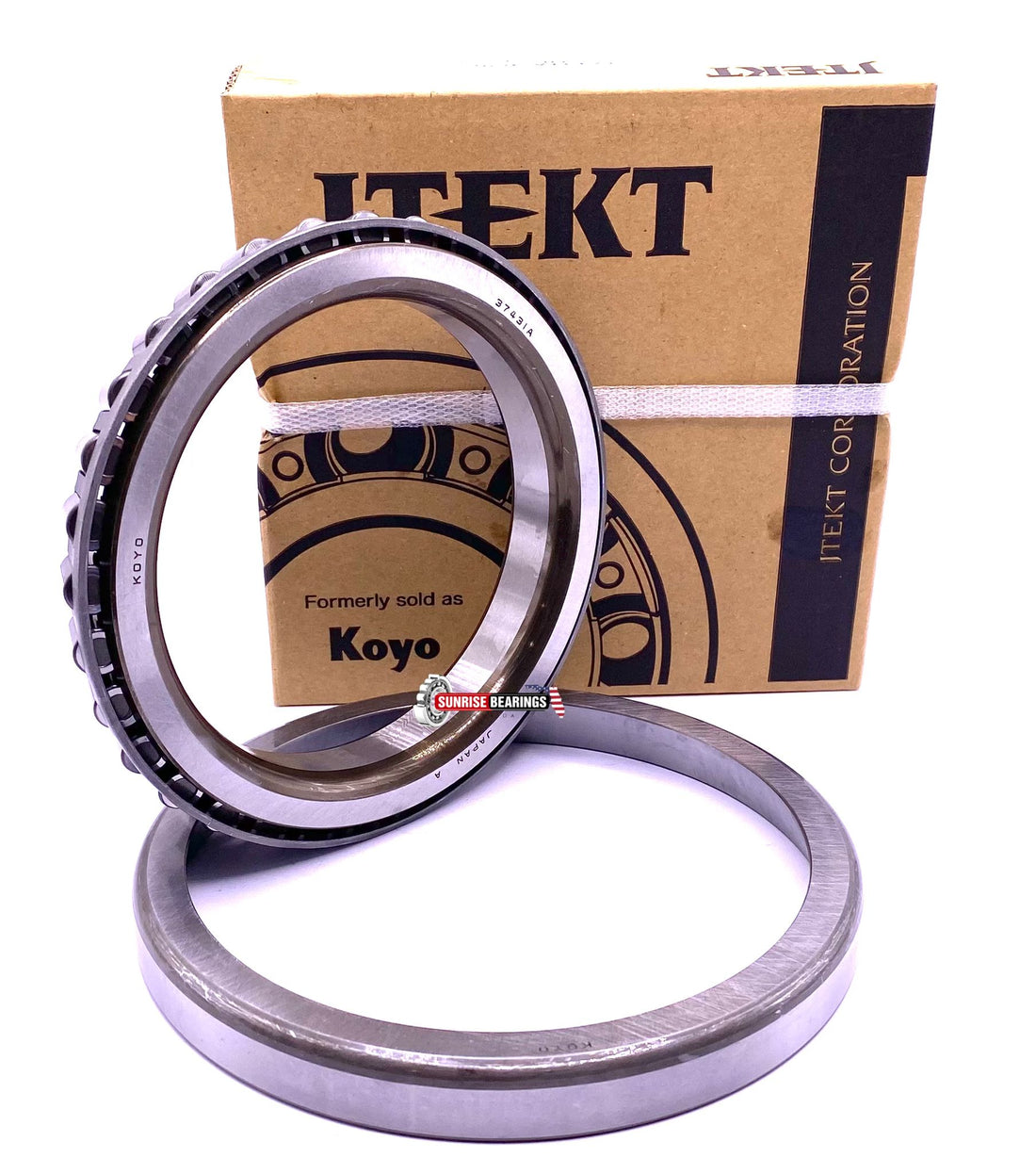 KOYO Japan 37431A 37625 Tapered Roller Bearing 109.54 x 158.75 x 23.02 mm