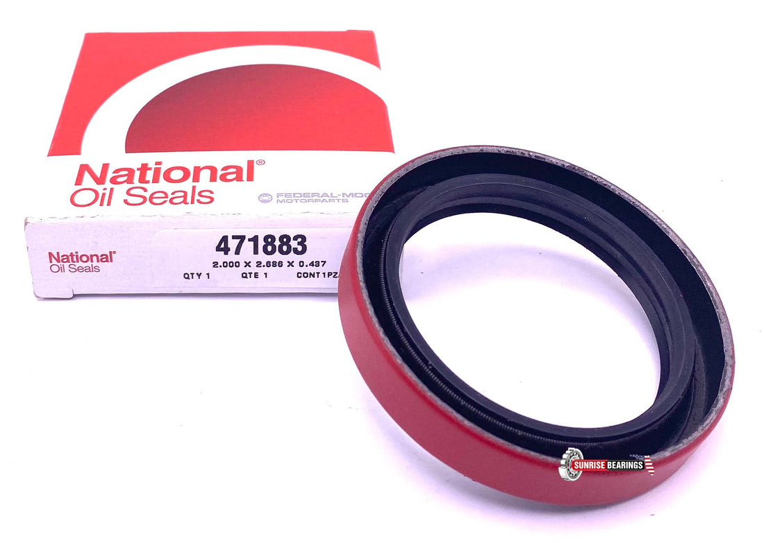 National 471883 Oil Seal 2" x 2.690" x 0.437"