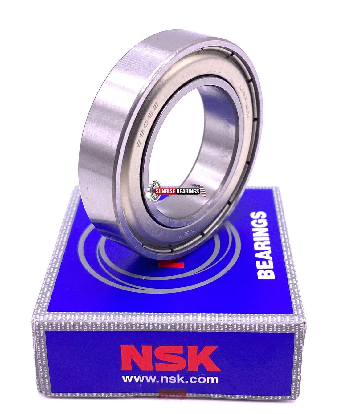 NSK 6905 ZZ Deep Groove Ball Bearing, Metal Shielded 61905 ZZ 25x42x9 mm