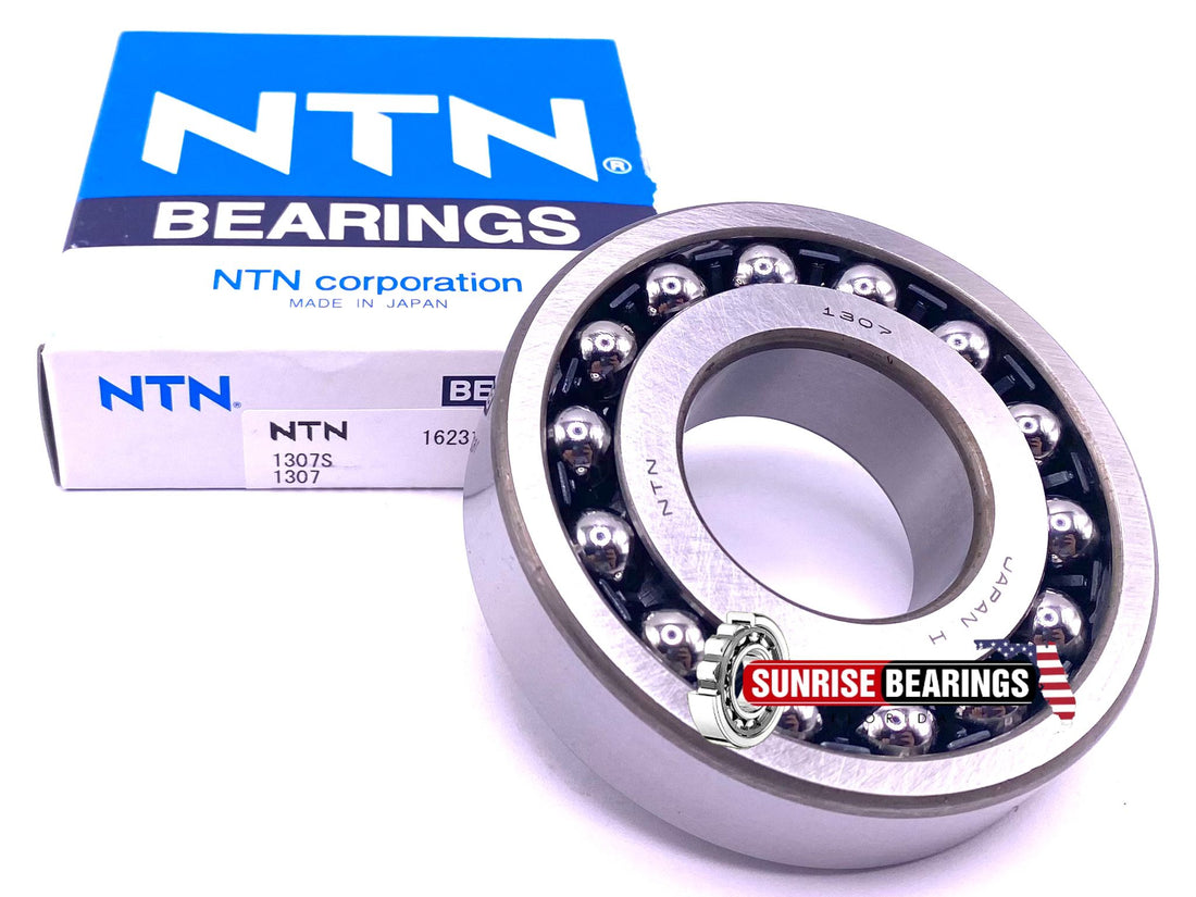 NTN 1307S Self Aligning Ball Bearing Double Row 35x80x21 mm